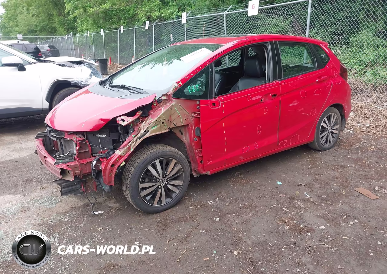 2018 Honda Fit Ex-L VIN:3HGGK5H93JM700457 - 2