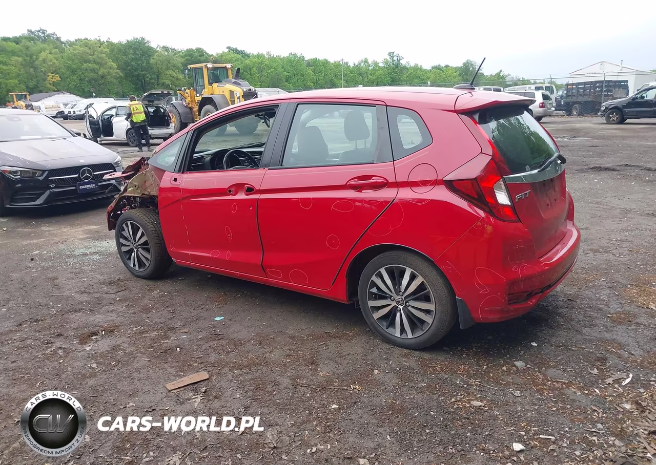 2018 Honda Fit Ex-L VIN:3HGGK5H93JM700457 - 3