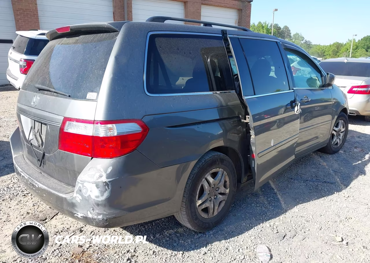 2007 Honda Odyssey Ex-L VIN:5FNRL38717B429855 - 4