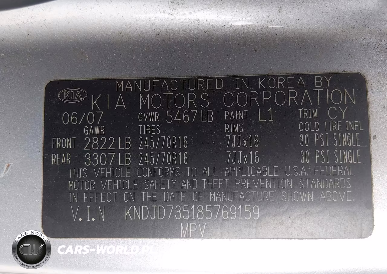 2008 Kia Sorento Lx VIN:KNDJD735185769159 - 9