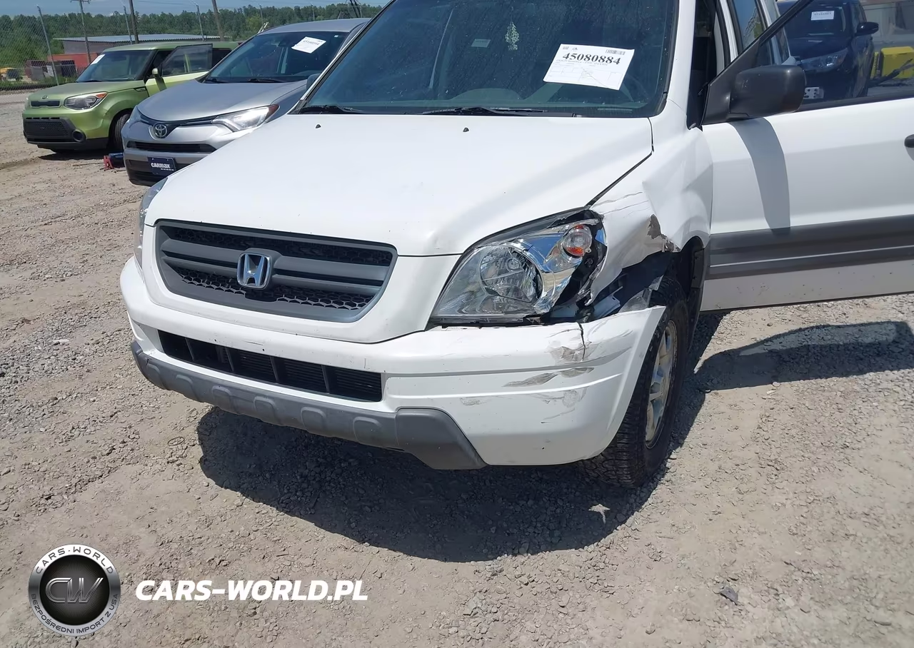 2005 Honda Pilot Lx VIN:2HKYF18185H512149 - 6