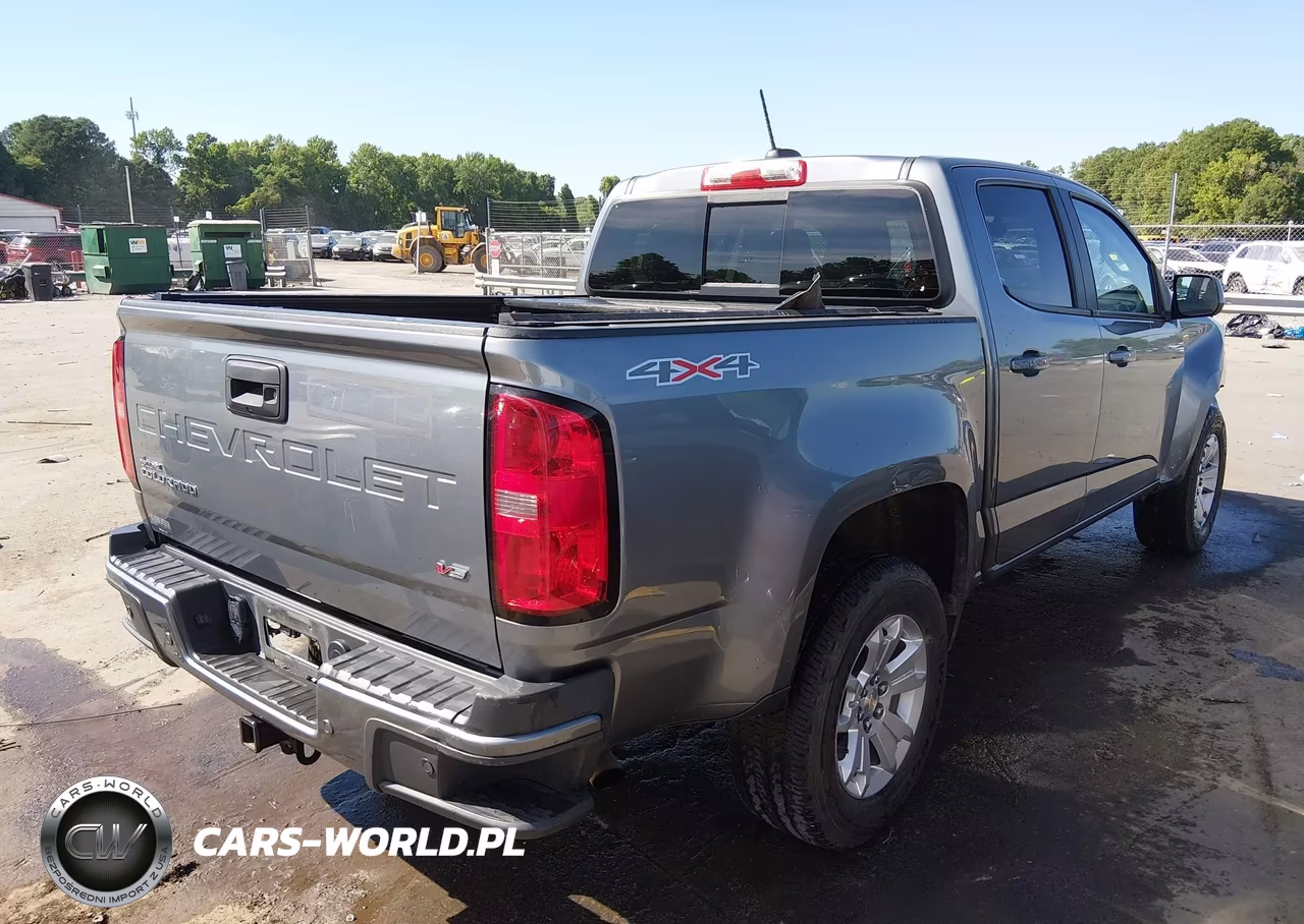 2022 Chevrolet Colorado 4Wd Short Box Lt VIN:1GCGTCEN9N1230777 - 4