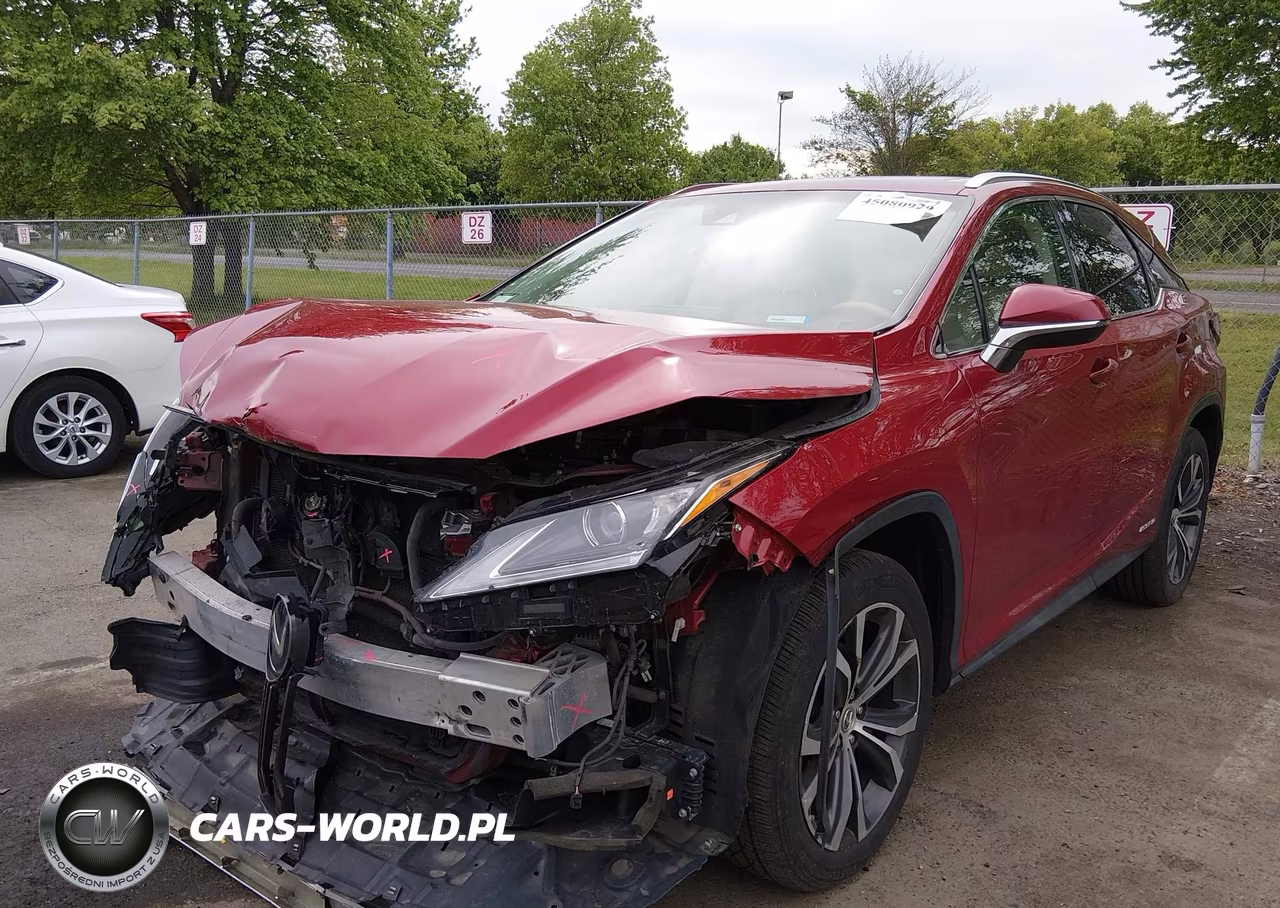 2017 Lexus Rx 450H VIN:2T2BGMCAXHC012119 - 2