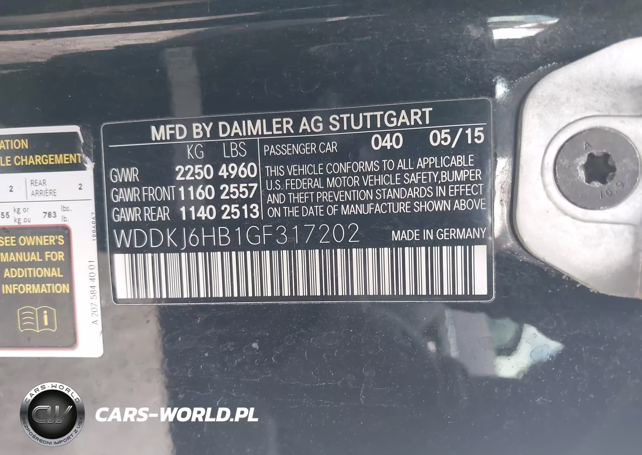 2016 Mercedes-Benz E 400 4Matic VIN:WDDKJ6HB1GF317202 - 9