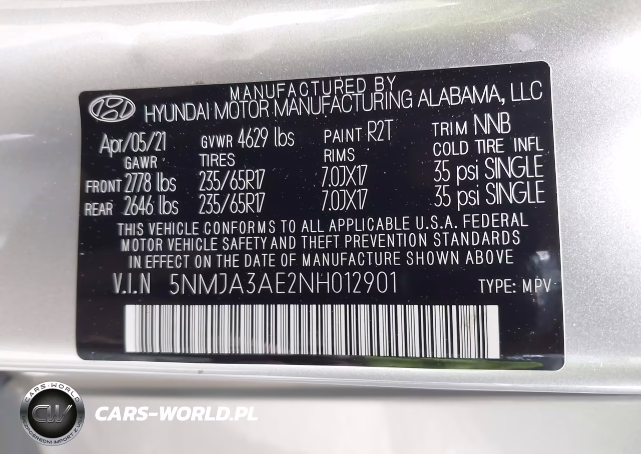 2022 Hyundai Tucson Se VIN:5NMJA3AE2NH012901 - 9