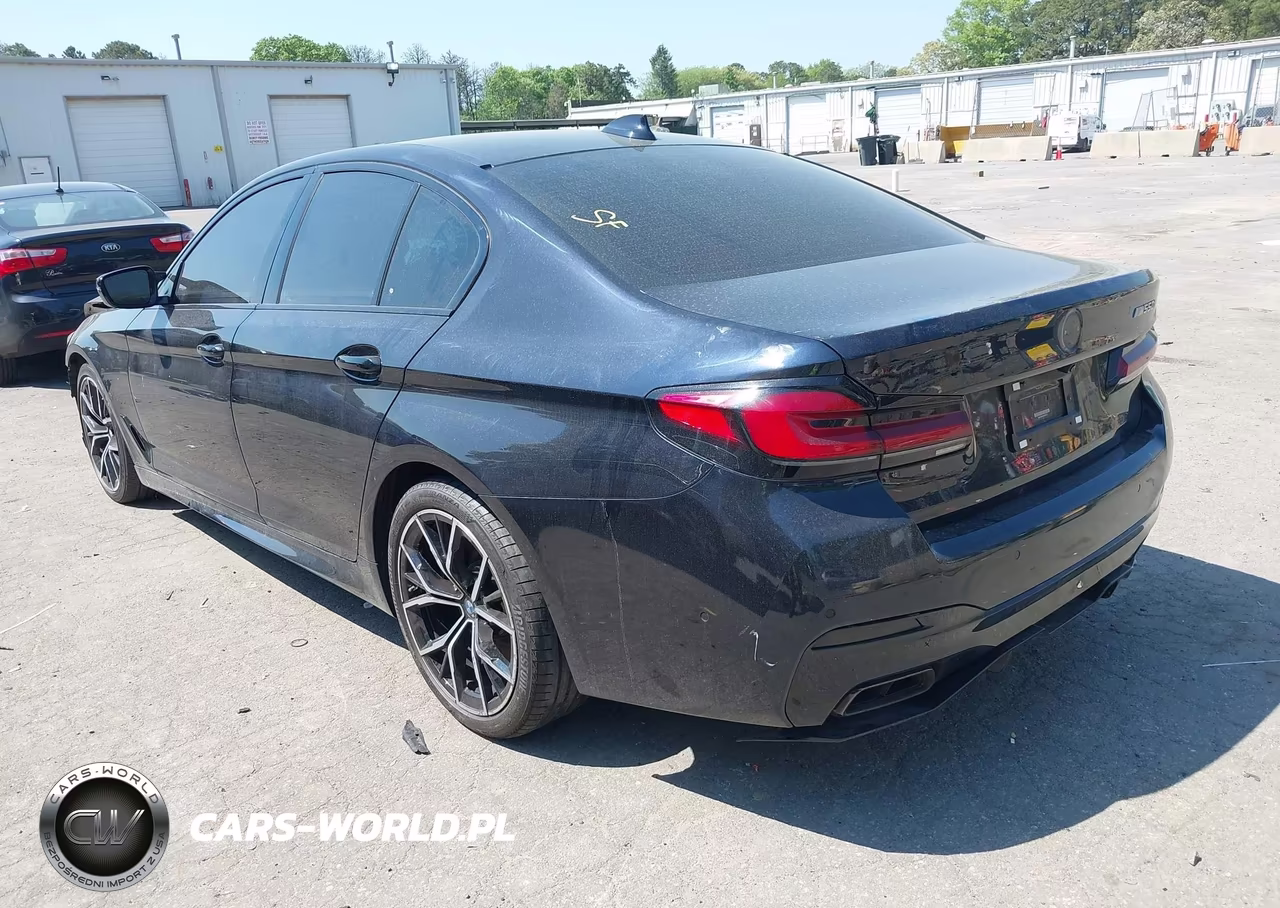 2021 BMW M550I xDrive VIN:WBA13BK09MCG98116 - 3