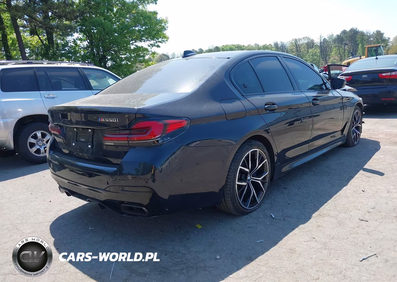 2021 BMW M550I xDrive VIN:WBA13BK09MCG98116 - 4