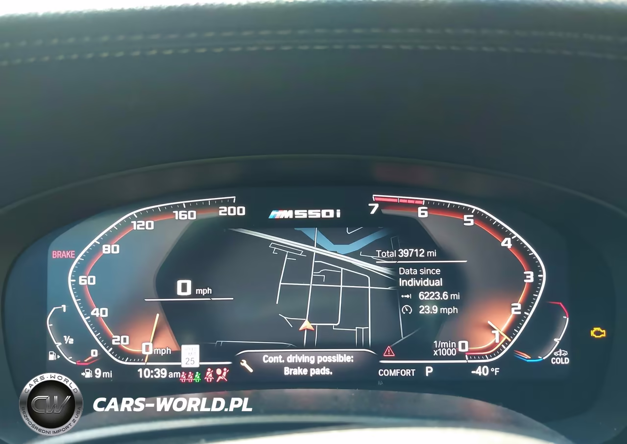 2021 BMW M550I xDrive VIN:WBA13BK09MCG98116 - 7