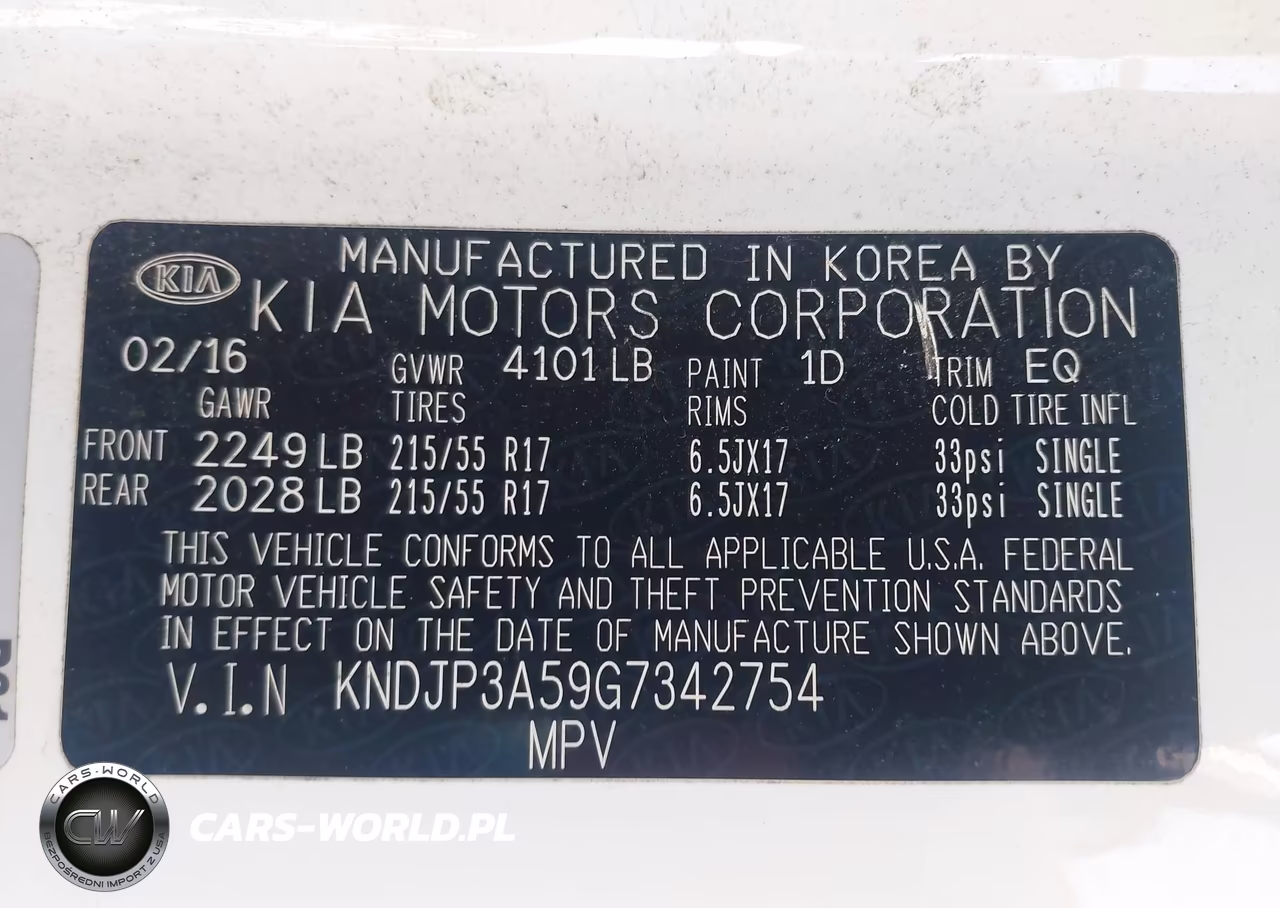 2016 Kia Soul + VIN:KNDJP3A59G7342754 - 9