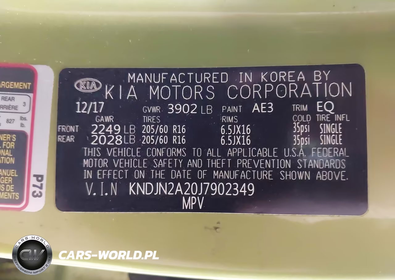 2018 Kia Soul VIN:KNDJN2A20J7902349 - 9