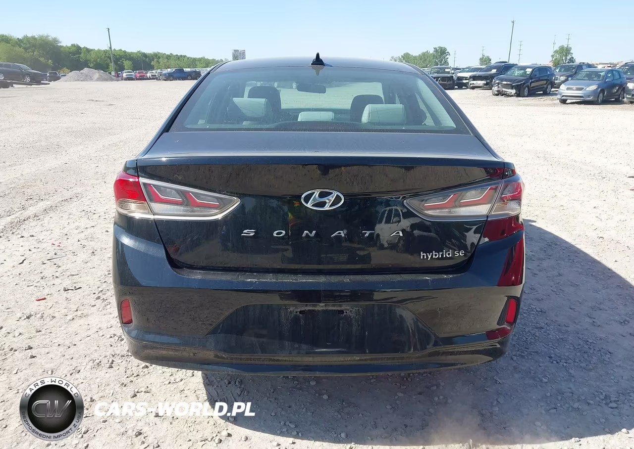 2018 Hyundai Sonata Hybrid Se VIN:KMHE24L30JA078850 - 17
