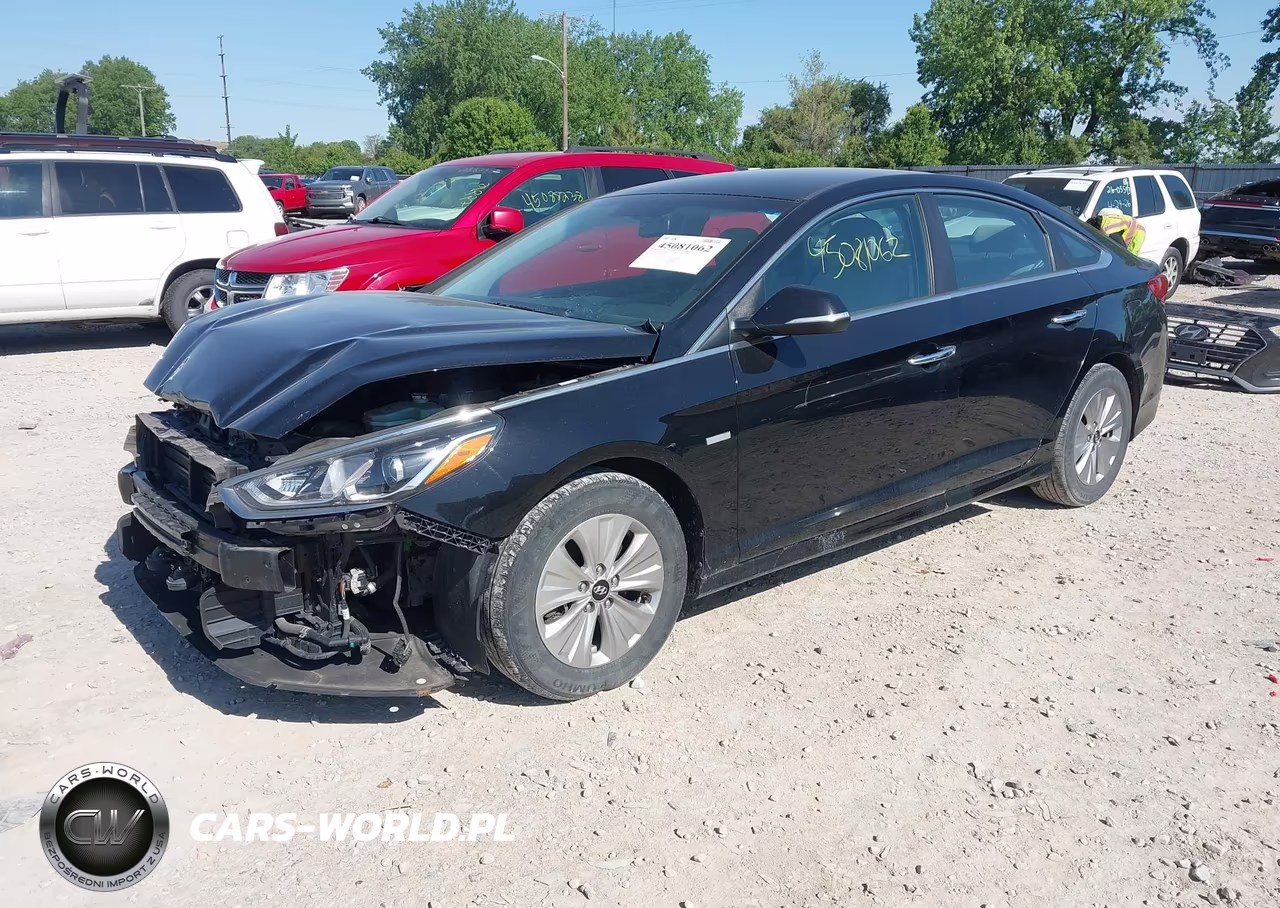 2018 Hyundai Sonata Hybrid Se VIN:KMHE24L30JA078850 - 2