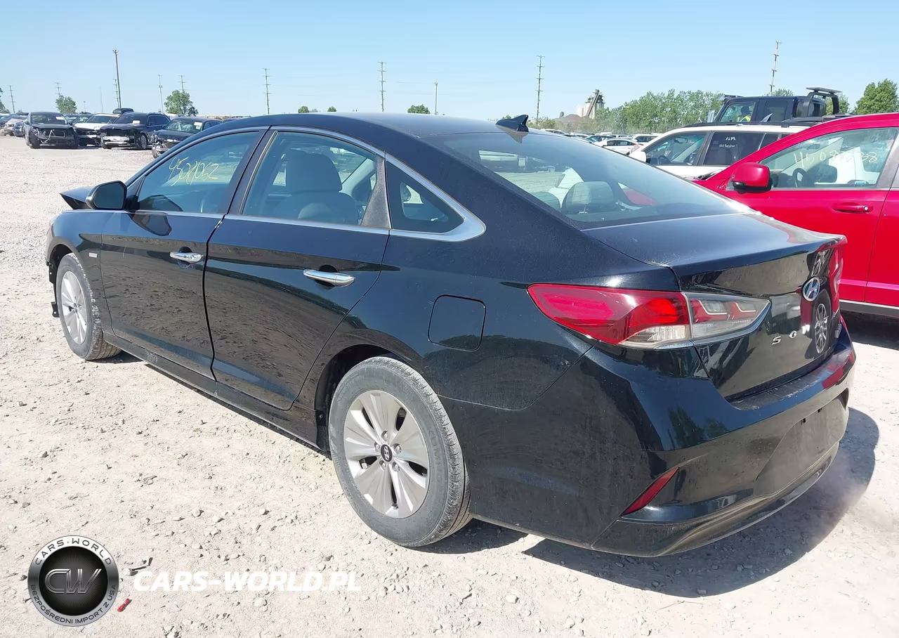 2018 Hyundai Sonata Hybrid Se VIN:KMHE24L30JA078850 - 3