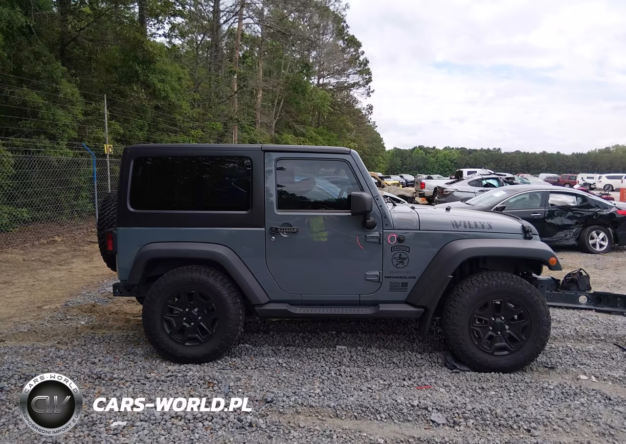 2014 Jeep Wrangler Willys Wheeler VIN:1C4AJWAG9EL244509 - 14