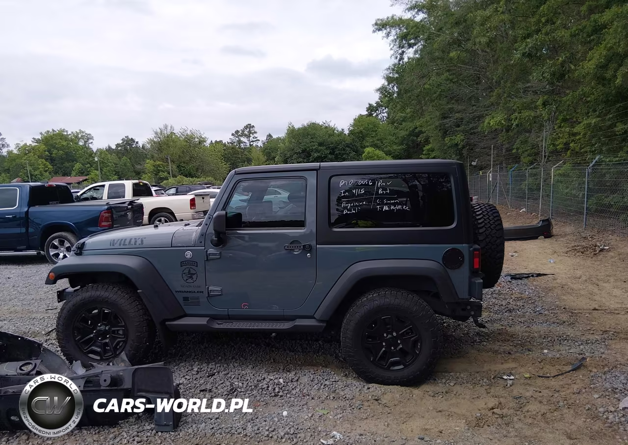 2014 Jeep Wrangler Willys Wheeler VIN:1C4AJWAG9EL244509 - 15