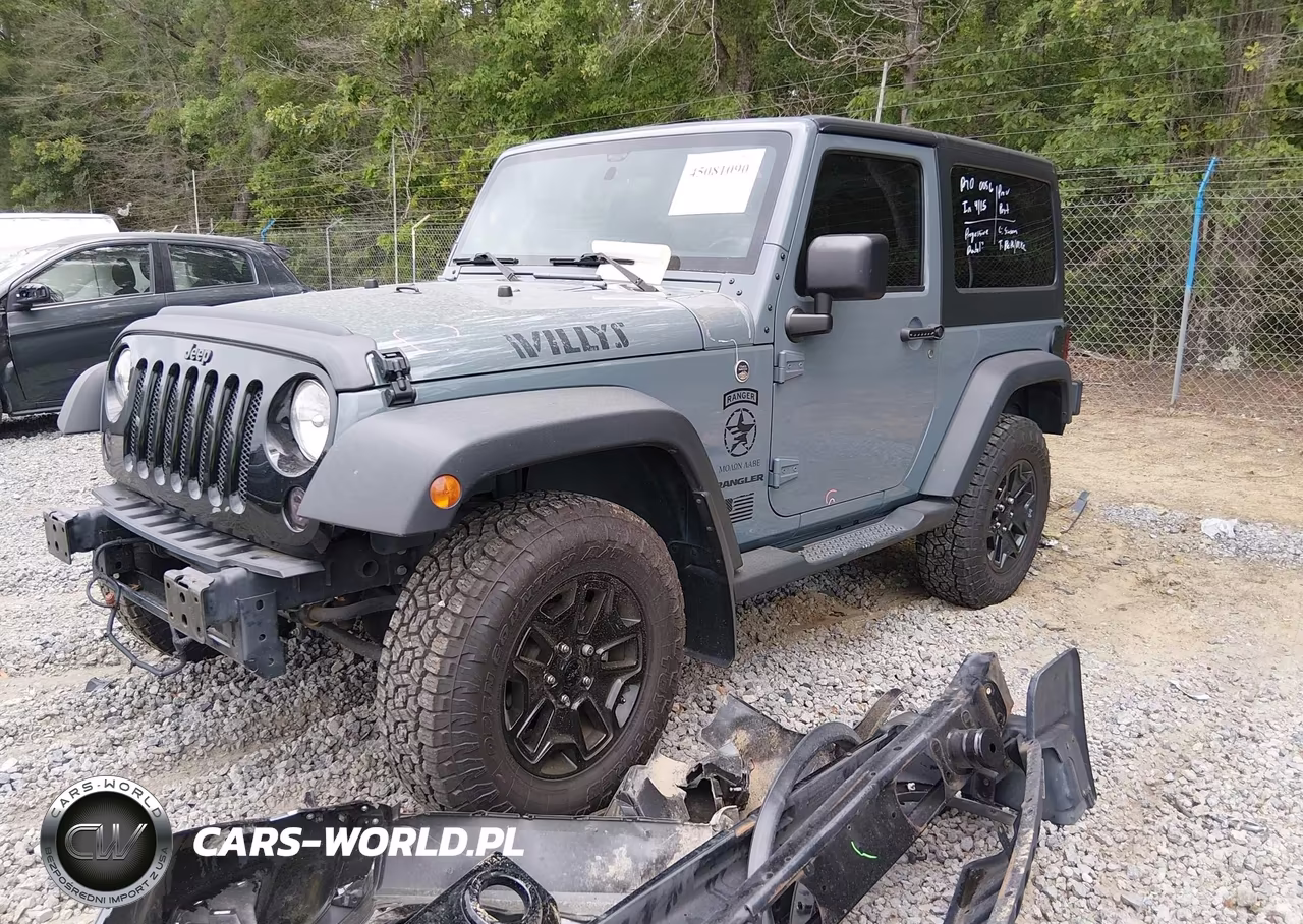 2014 Jeep Wrangler Willys Wheeler VIN:1C4AJWAG9EL244509 - 2