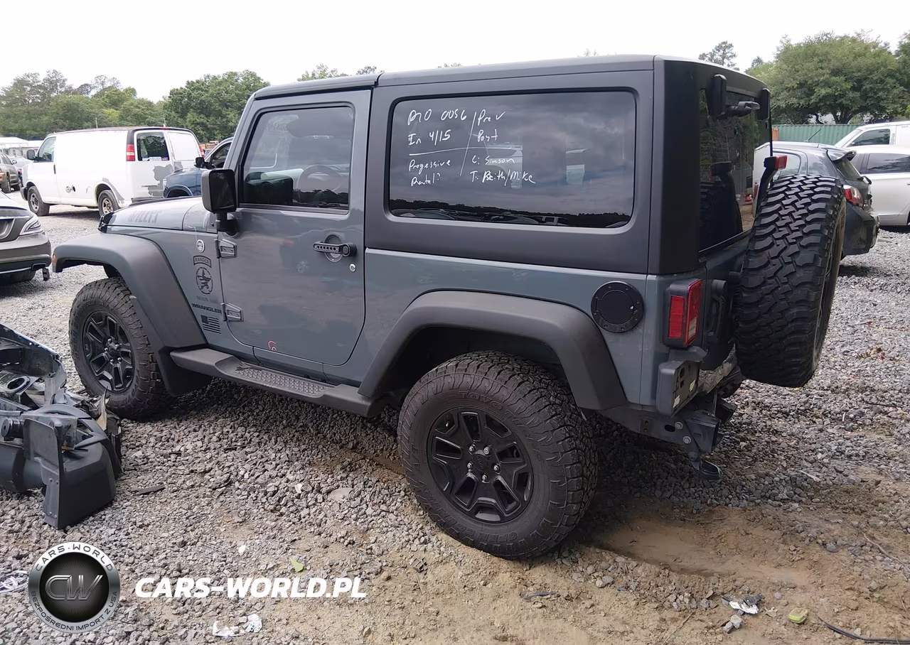 2014 Jeep Wrangler Willys Wheeler VIN:1C4AJWAG9EL244509 - 3