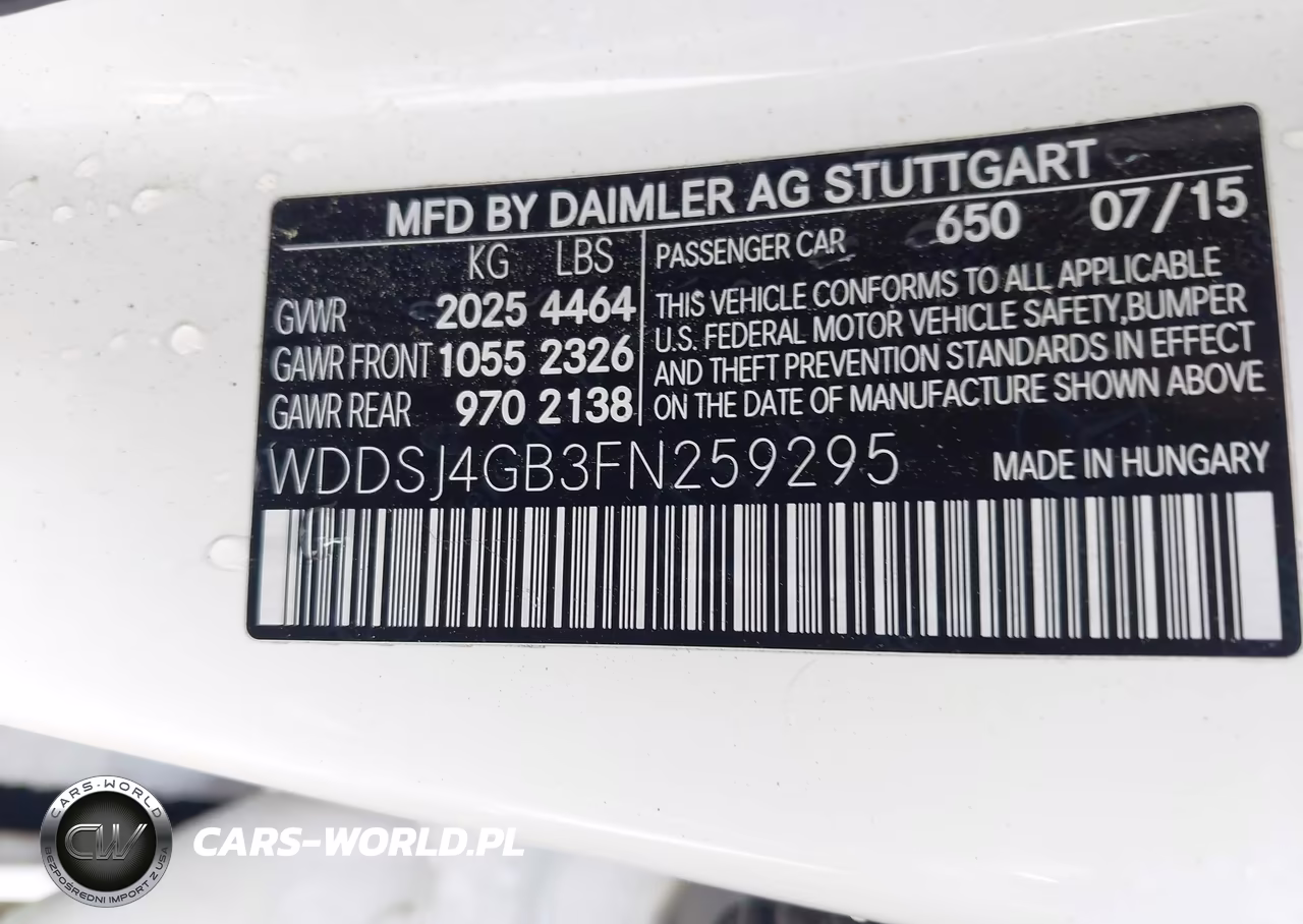 2015 Mercedes-Benz Cla 250 4Matic VIN:WDDSJ4GB3FN259295 - 9