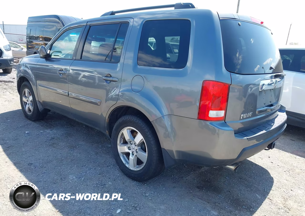 2010 Honda Pilot Ex-L VIN:5FNYF4H56AB026033 - 3