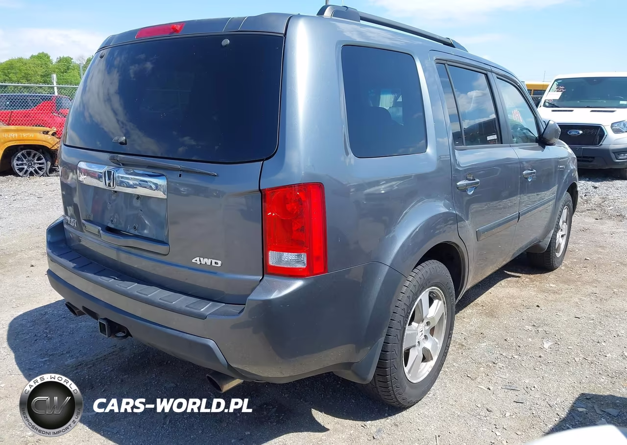 2010 Honda Pilot Ex-L VIN:5FNYF4H56AB026033 - 4