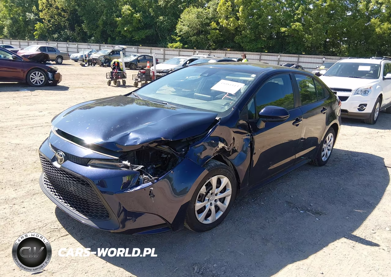 2021 Toyota Corolla Le VIN:5YFEPMAE3MP147508 - 2