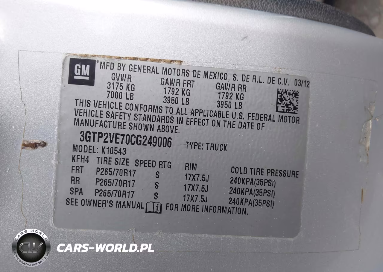 2012 GMC Sierra 1500 Sle VIN:3GTP2VE70CG249006 - 9