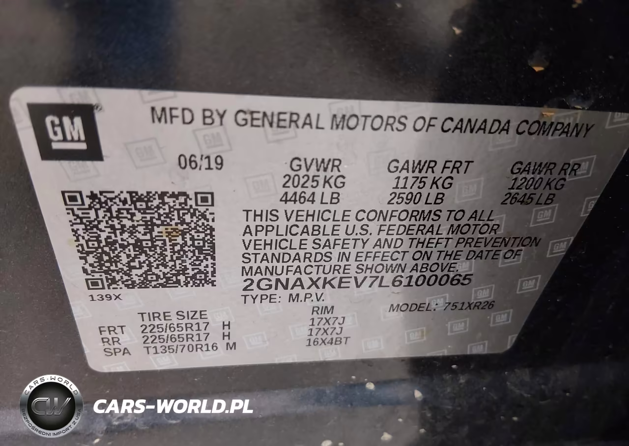 2020 Chevrolet Equinox Fwd Lt 1.5L Turbo VIN:2GNAXKEV7L6100065 - 9