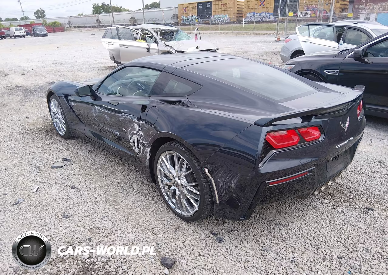 2014 Chevrolet Corvette Stingray VIN:1G1YF2D72E5107378 - 3