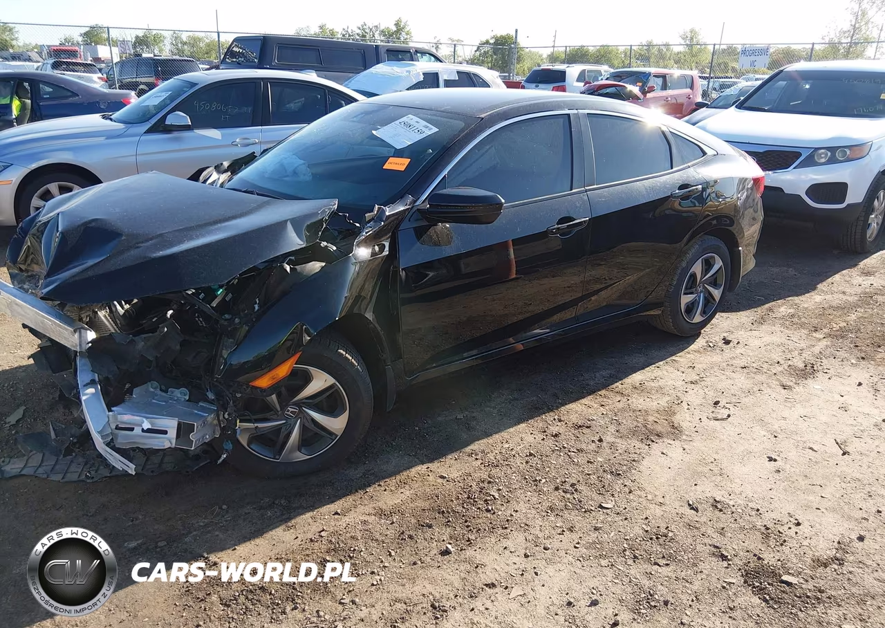 2020 Honda Civic Lx VIN:2HGFC2F64LH547962 - 2