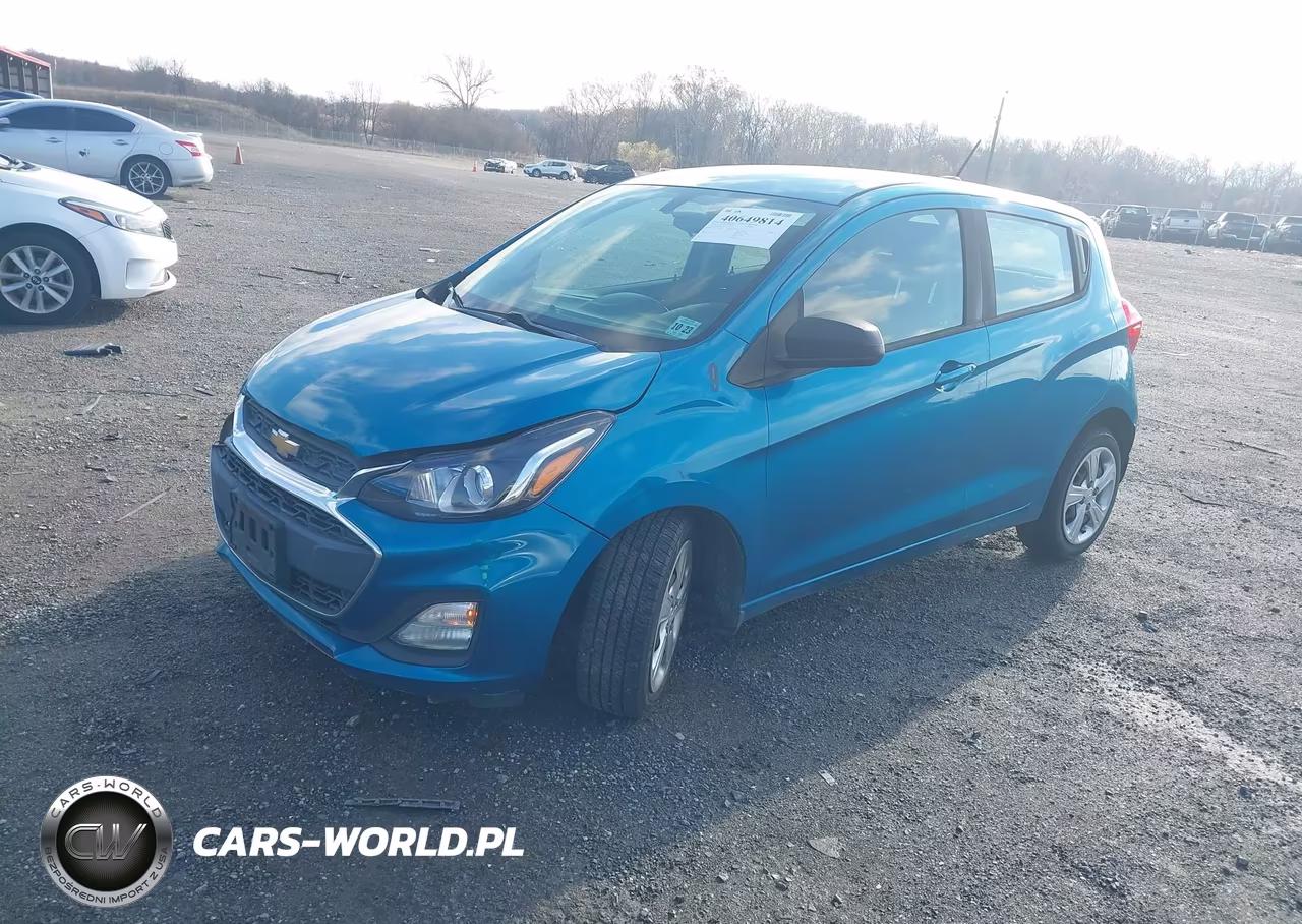 2019 Chevrolet Spark Ls Cvt VIN:KL8CB6SA1KC707666 - 2