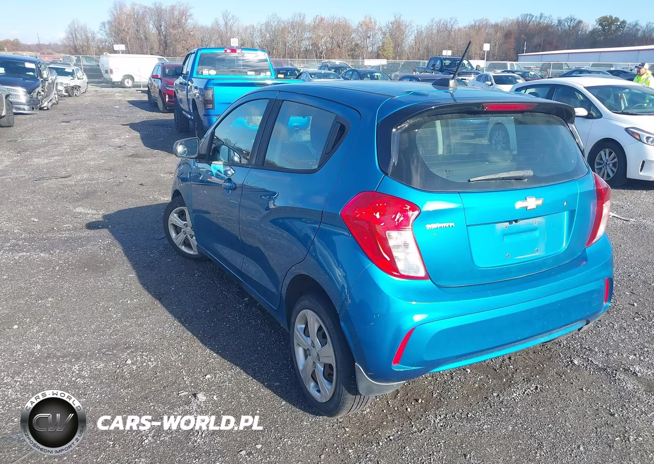 2019 Chevrolet Spark Ls Cvt VIN:KL8CB6SA1KC707666 - 3