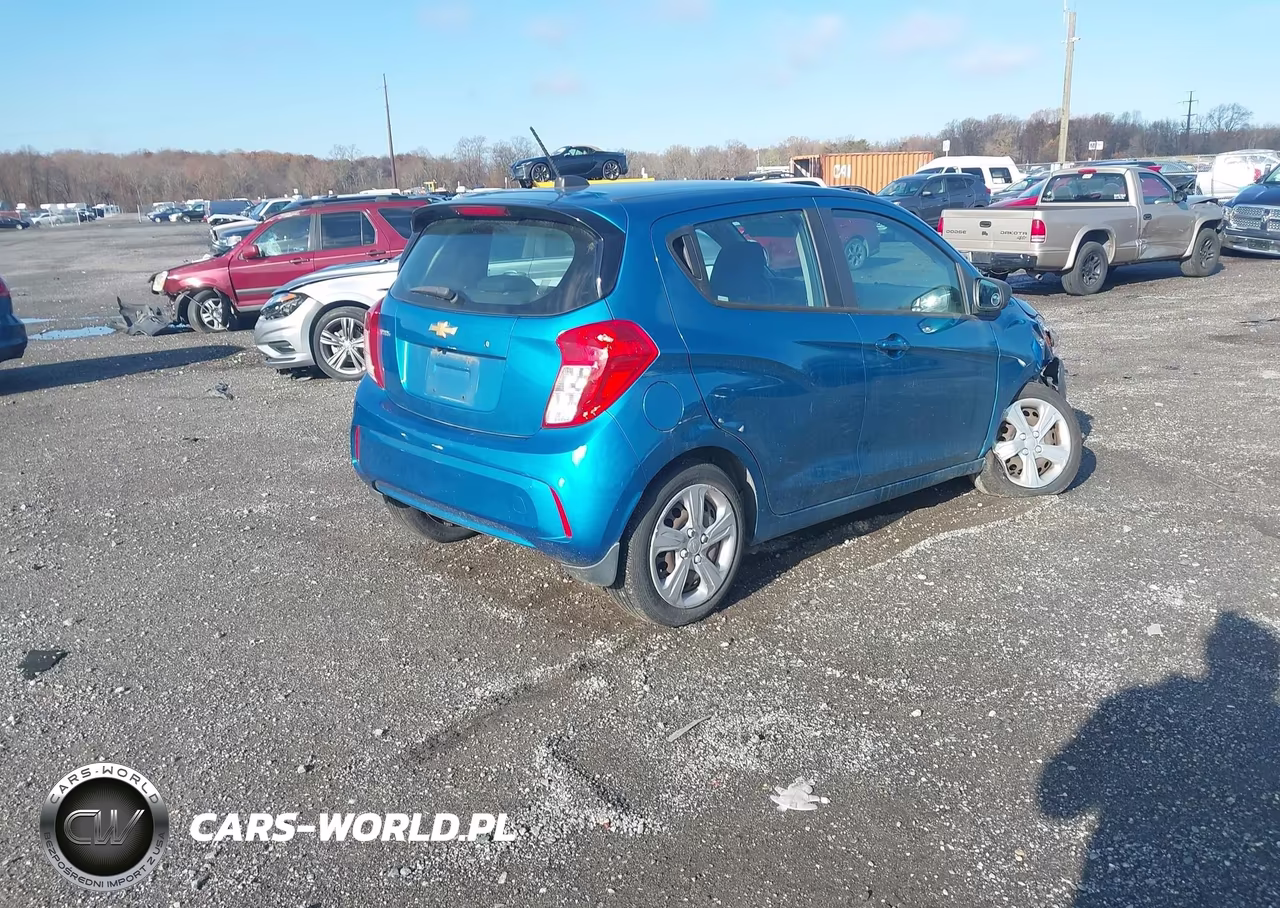 2019 Chevrolet Spark Ls Cvt VIN:KL8CB6SA1KC707666 - 4