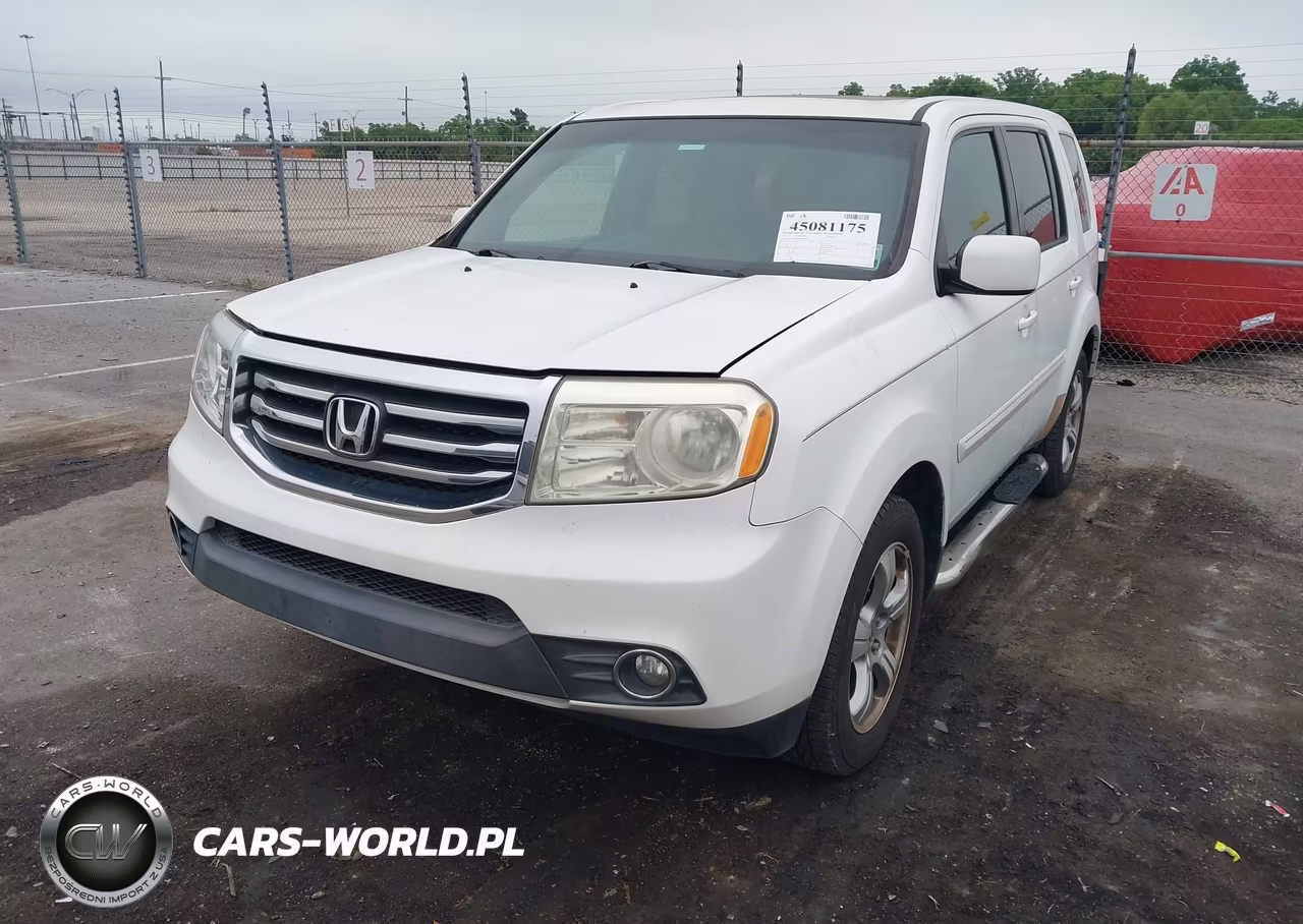 2013 Honda Pilot Ex-L VIN:5FNYF3H68DB009807 - 2
