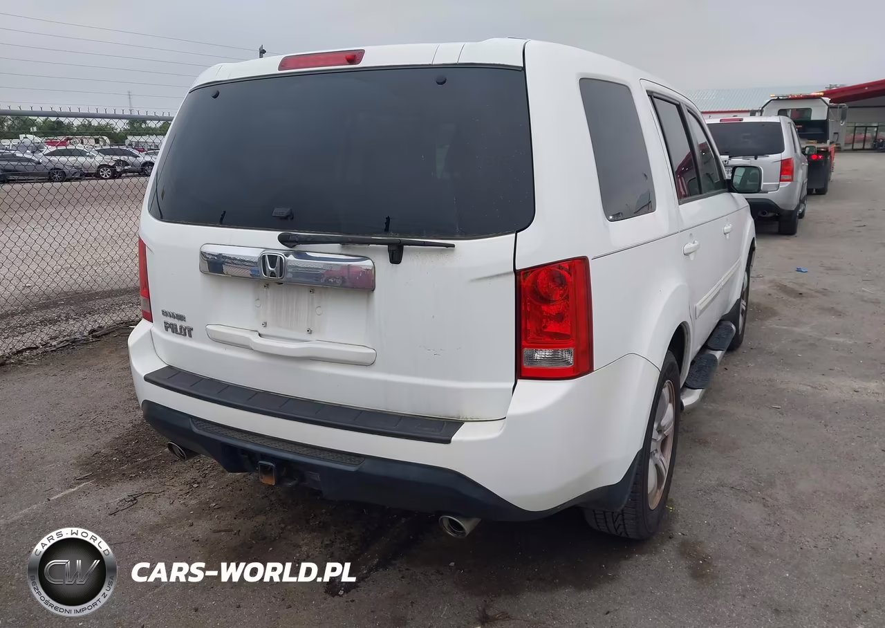 2013 Honda Pilot Ex-L VIN:5FNYF3H68DB009807 - 4