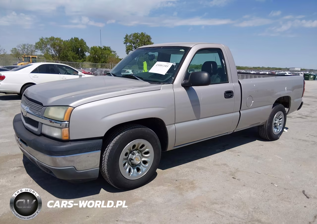 2005 Chevrolet Silverado 1500 Work Truck VIN:1GCEC14X65Z256897 - 2