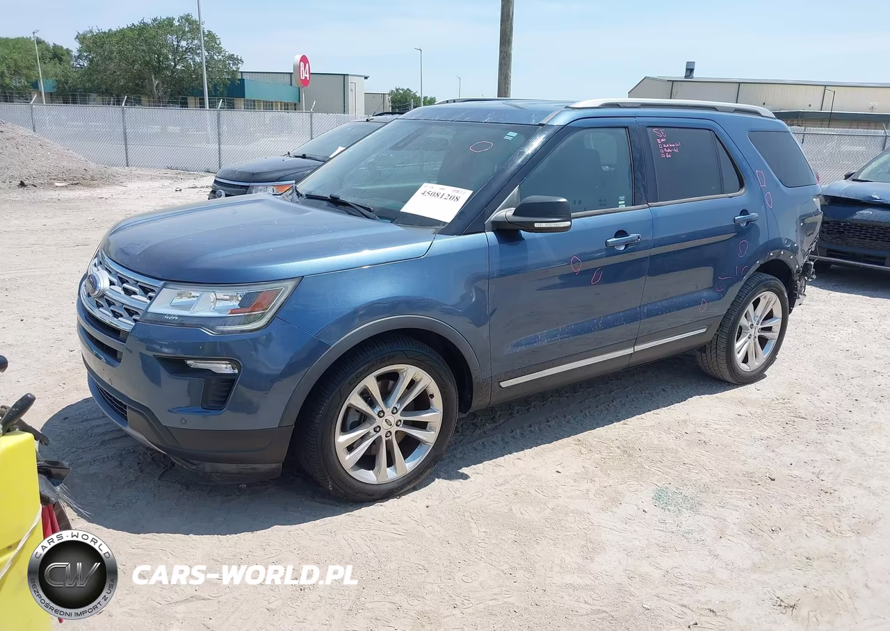 2019 Ford Explorer Xlt VIN:1FM5K7D86KGA44955 - 2