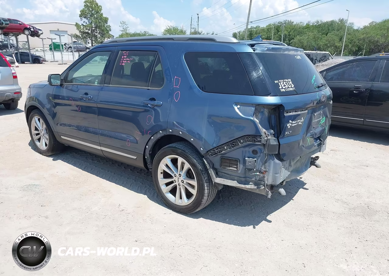 2019 Ford Explorer Xlt VIN:1FM5K7D86KGA44955 - 3