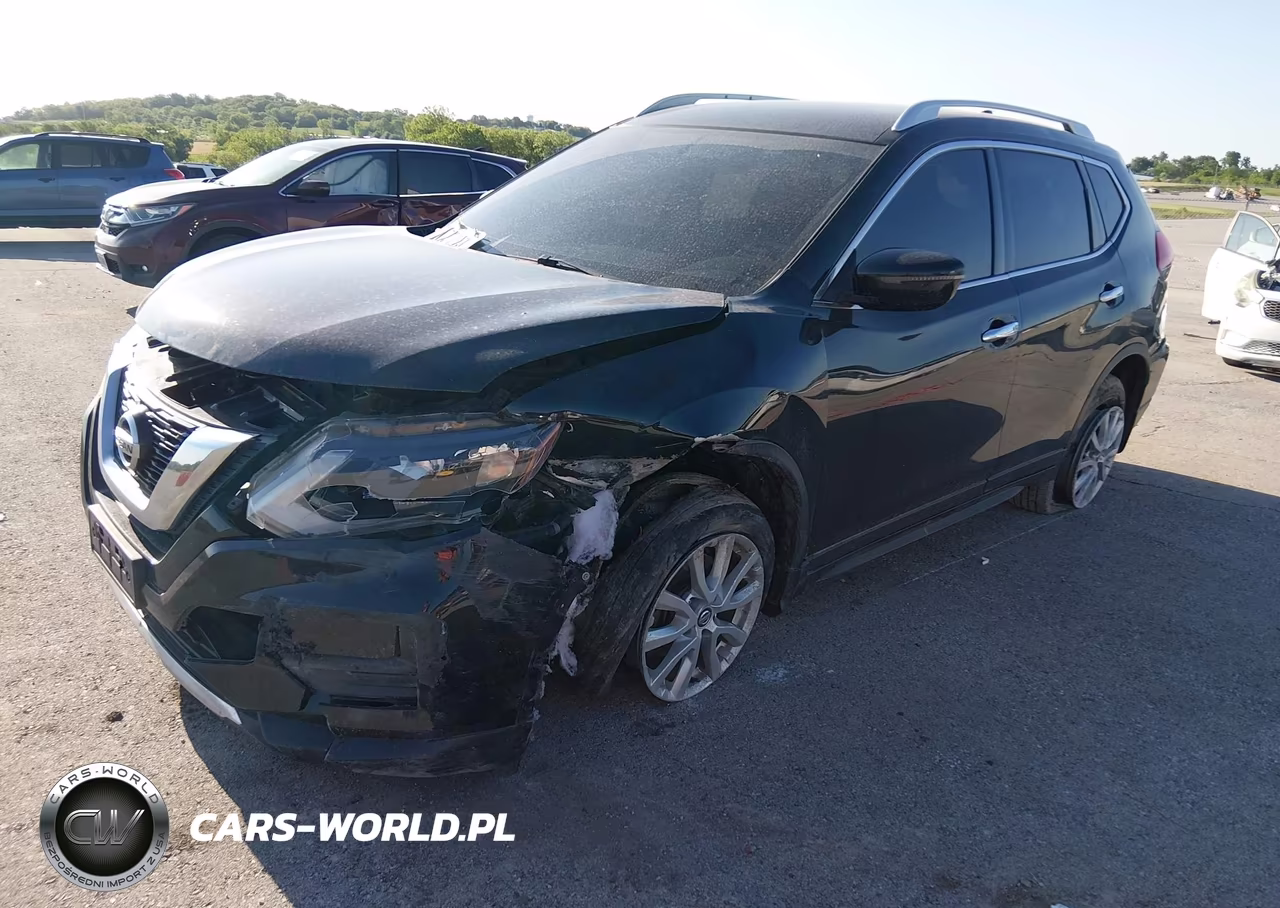 2017 Nissan Rogue Sv VIN:JN8AT2MV9HW019155 - 2