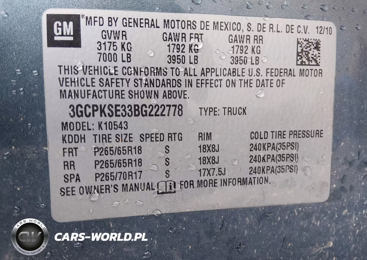 2011 Chevrolet Silverado 1500 Lt VIN:3GCPKSE33BG222778 - 9
