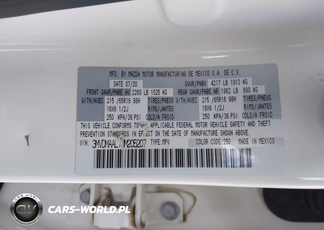 2021 Mazda Cx-30 2.5 S VIN:3MVDMAAL7MM205207 - 9