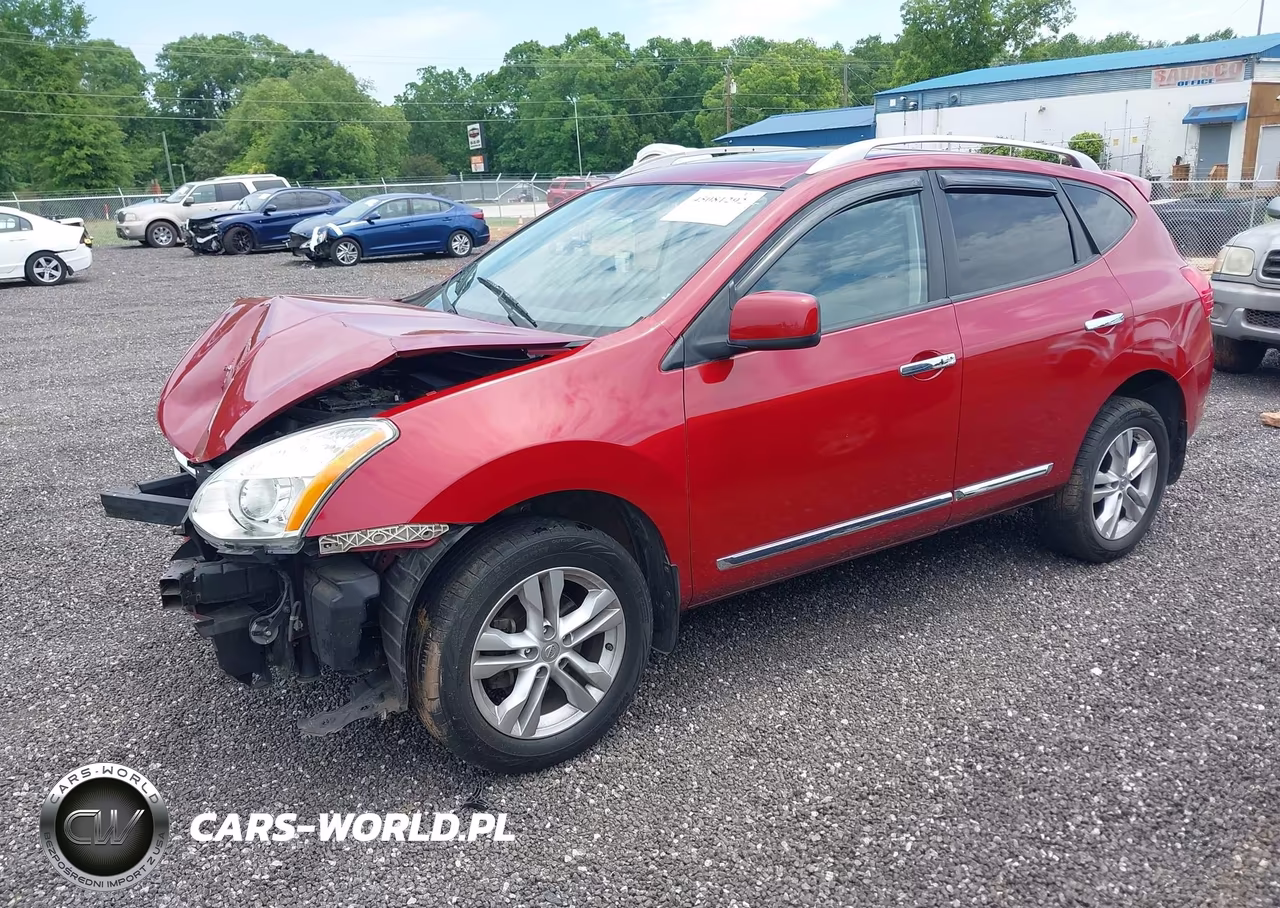 2012 Nissan Rogue Sv VIN:JN8AS5MT2CW289078 - 2