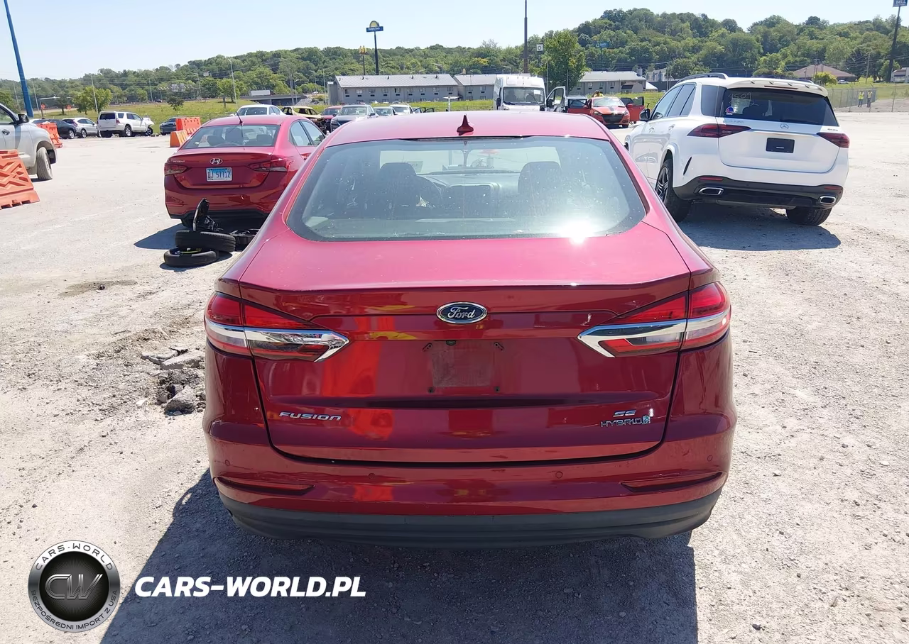 2019 Ford Fusion Hybrid Se VIN:3FA6P0LU1KR188914 - 16