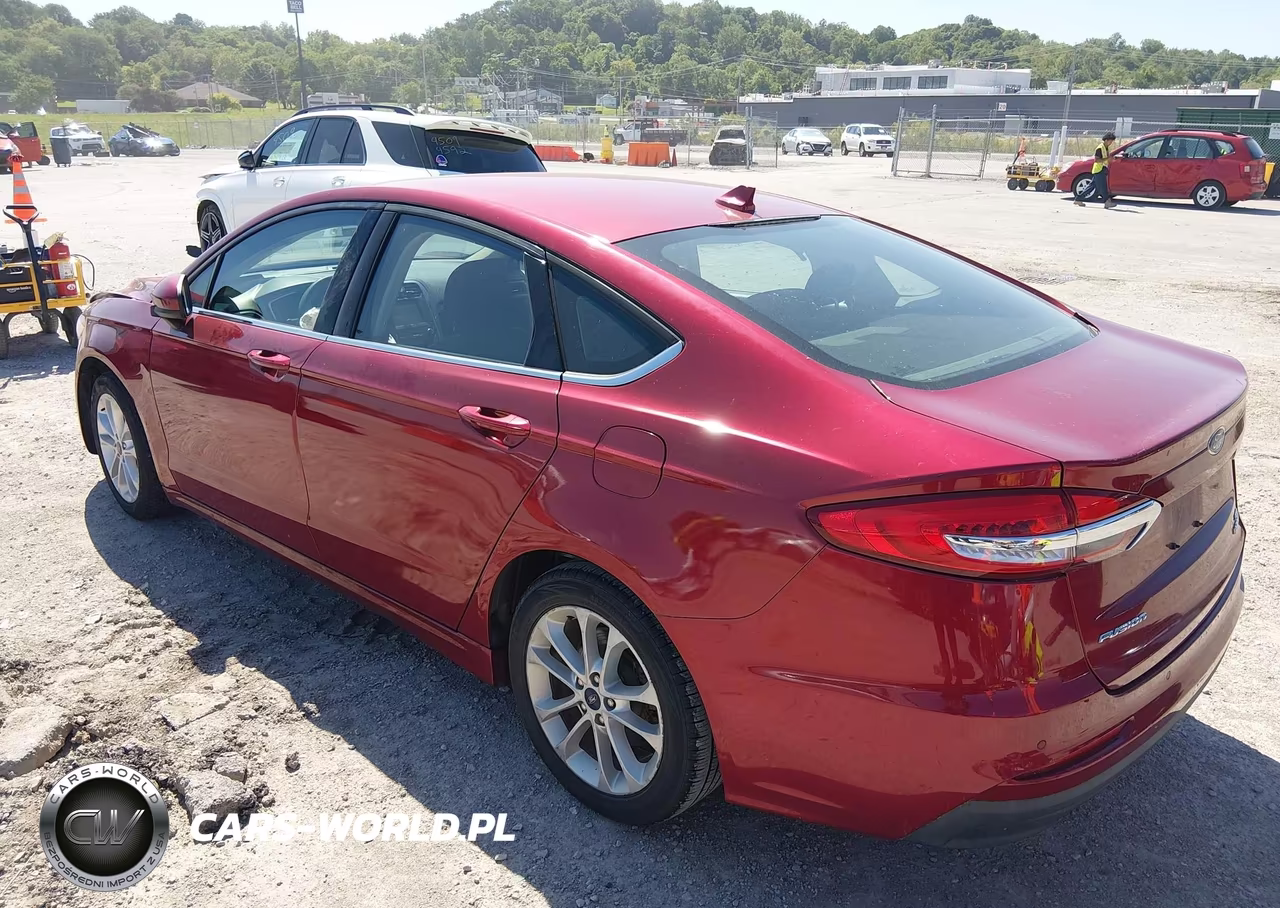 2019 Ford Fusion Hybrid Se VIN:3FA6P0LU1KR188914 - 3