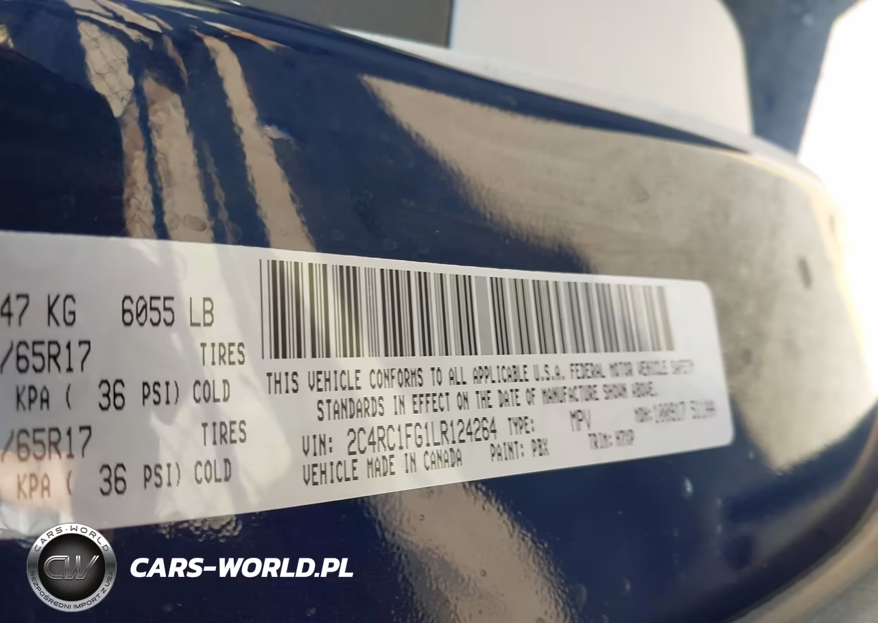 2020 Chrysler Pacifica Touring VIN:2C4RC1FG1LR124264 - 9