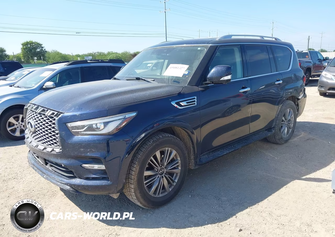 2021 Infiniti Qx80 Luxe VIN:JN8AZ2AF1M9719837 - 2
