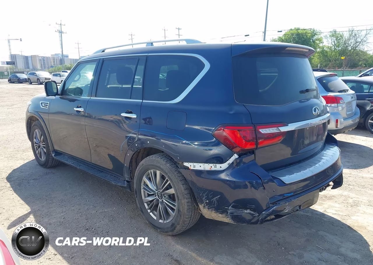 2021 Infiniti Qx80 Luxe VIN:JN8AZ2AF1M9719837 - 3