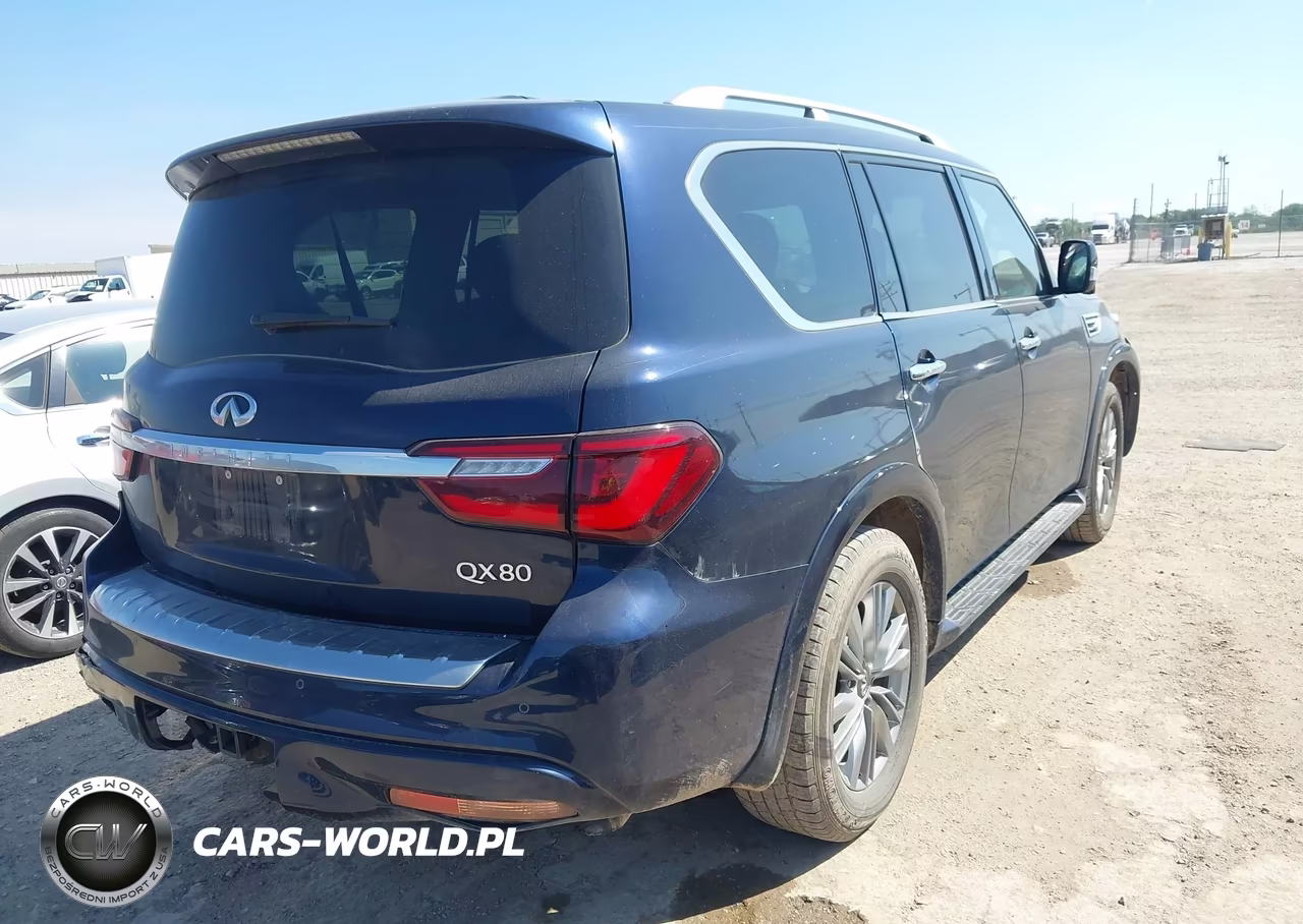 2021 Infiniti Qx80 Luxe VIN:JN8AZ2AF1M9719837 - 4