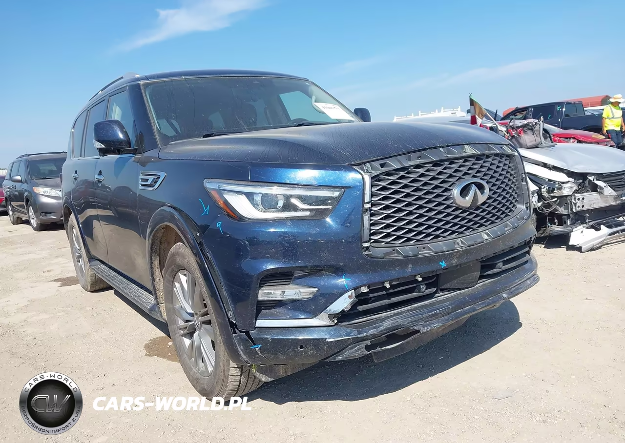 2021 Infiniti Qx80 Luxe VIN:JN8AZ2AF1M9719837 - 6
