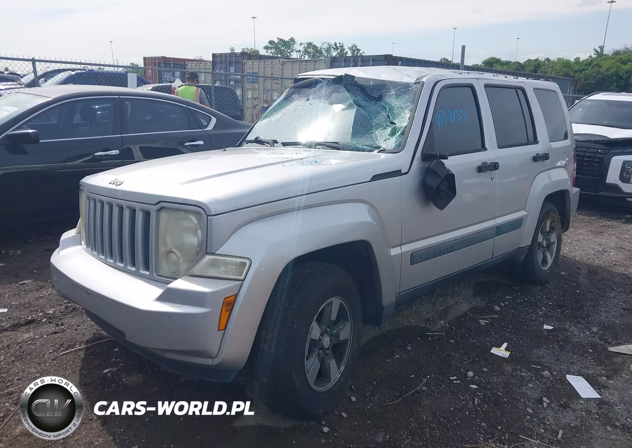 2008 Jeep Liberty Sport VIN:1J8GP28K18W134531 - 2