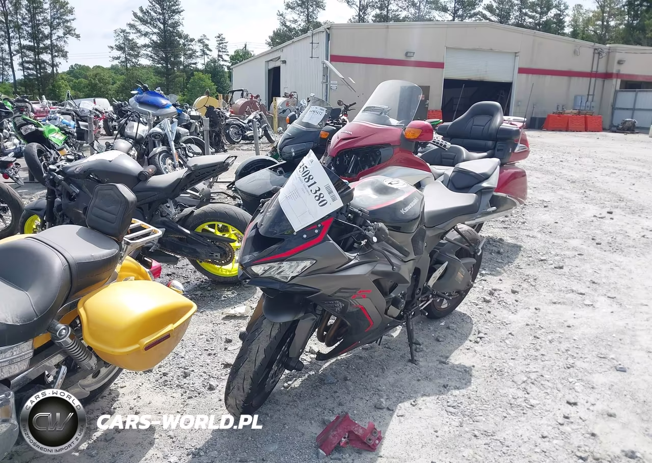 2023 Kawasaki Zx636 K VIN:JKBZXJH19PA016102 - 2